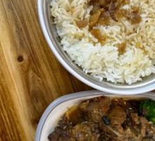 Steamed Pork Rib Rice with Black Bean Sauce