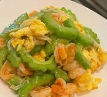 Bitter Melon with Eggs