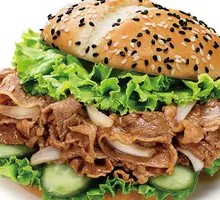 Sauce-Braised Beef Burger