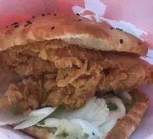 Sichuan Peppercorn Chicken Burger