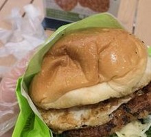 Baby Shrimp Slab Burger