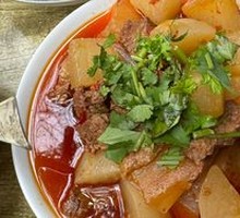 Braised Beef Shank with Radish