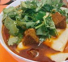 Beef Noodles with Beef Topping