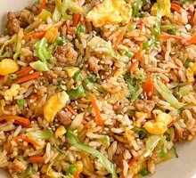 Lotus Leaf Stir-Fried Rice