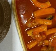 Korean Spicy Rice Cake Stir-Fry