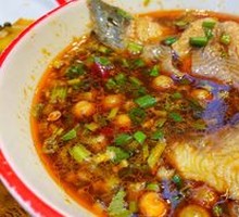 Sliced Fish with Spicy Sauce