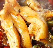 Sliced Fish with Spicy Sauce