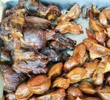 Tripe from the stomach of cattle