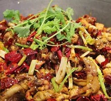 Spicy Pot Chicken and Intestines