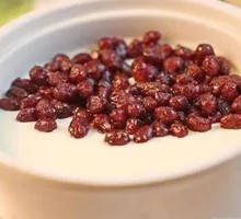 Red Bean Double-Layer Milk Pudding