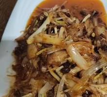 Pickled Garlic Greens Braised Pork