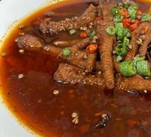 Braised Chicken Feet with Tiger Skin