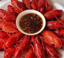 Bright Steamed Shrimp