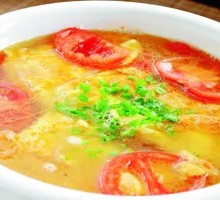 Fried Egg Soup