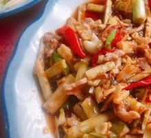Bamboo Shoots Stir-Fried with Pork