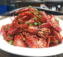 Stewed Shrimp in Oil