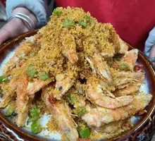 Prawn Stir-fry in Batter