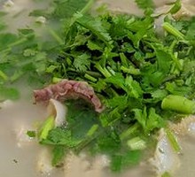 Radish and Beef Offal Soup