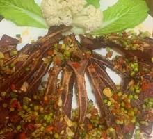 Grilled Spiced Pork Ribs