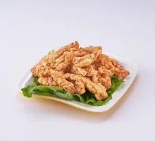 现炸黄金小酥肉