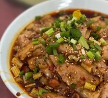 Cold-mixed pig's head meat