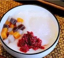Rose Coconut Ice Jelly