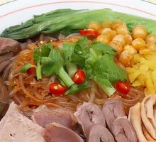 Five Treasure Duck Offal Spicy Sour Rice Noodles