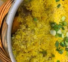 Steamed Pork Ribs with Millet