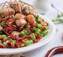 Green Pepper Shredded Pork