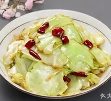 Stir-fried Napa Cabbage