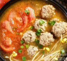 Tomato Meatball Soup