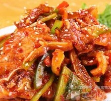 Egg Curd with Pig Ear Salad