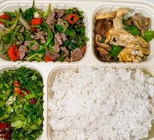 Two Meat, Two Vegetables