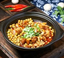 Green Pea and Intestine Stir-fry