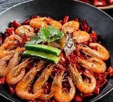 Dry Pot Shrimp