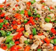 Double Pepper Spicy Chicken