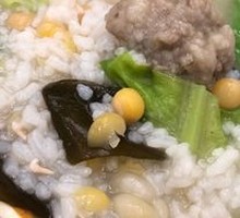 Meatball Soybean Soup Rice