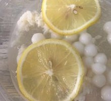Lemon Rice Wine Glutinous Rice Balls