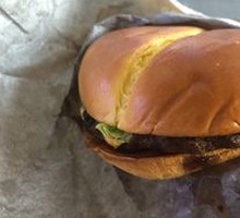 Fish Leaping Dragon Angus Thick Burger