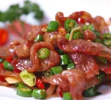 Spicy Fried Sausage Stir-fry