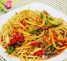 Beef Stir-Fried Noodles