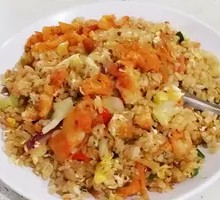 Bone-in Meat and Egg Fried Rice