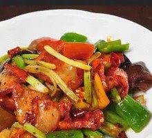 Lotus Leaf Sliced Pork Rice Bowl