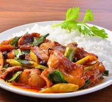 Spicy Pork Fried Rice Bowl