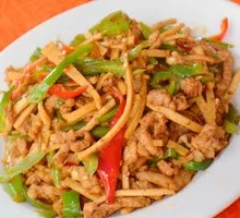 Green Pepper Shredded Pork