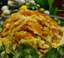 Bok Choy and Vermicelli Stir-fry
