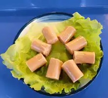 Flower-shaped Ham Sausage