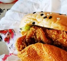 Spicy Chicken Leg Burger