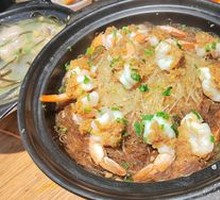 Garlic Shrimp with Rice Noodles