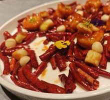 Kung Pao Shrimp Balls